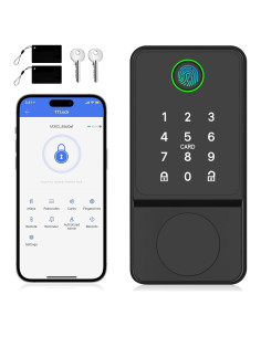 Cerradura Inteligente Mutak Biométrica 6 en 1 con APP