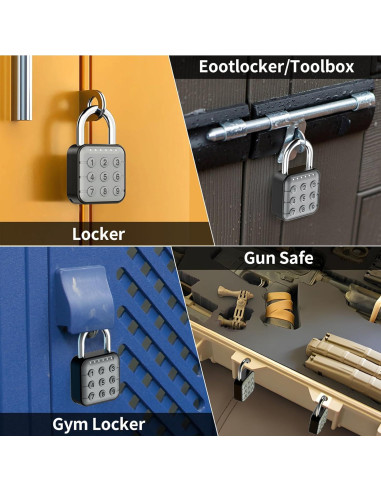 Candado de Combinación SURPN para Taquilla - Alta Seguridad
