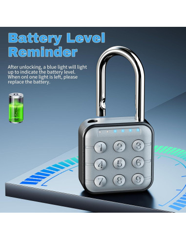 Candado de Combinación SURPN para Taquilla - Alta Seguridad