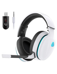 Auriculares Gaming Inalámbricos Gtheos Captain 300 - Blanco