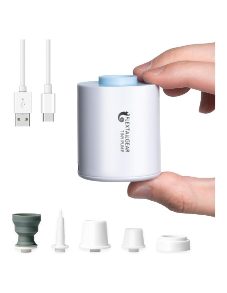 Bomba de Aire Portátil FLEXTAILGEAR 1300mAh Azul