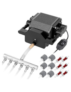 Bomba de Aire AquaMiracle 16W 475GPH Silenciosa Comercial