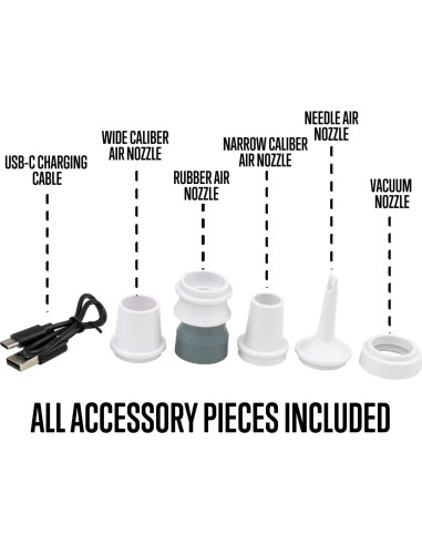 Bomba de Aire Recargable ALPS Mountaineering 3 en 1 Luz