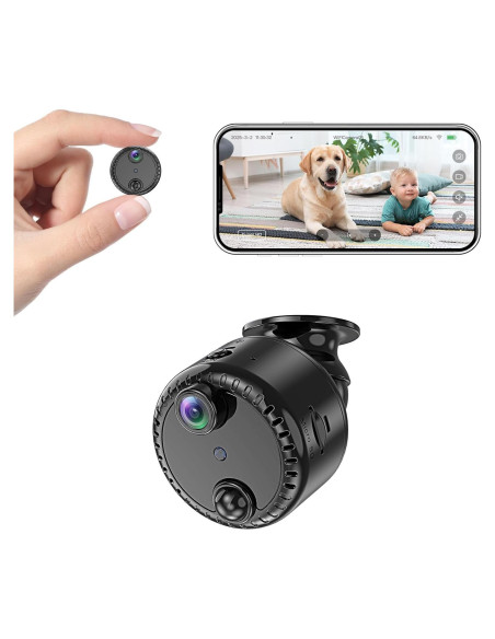 Cámara Mini WiFi 4K VIDCASTIVE R10 con Visión Nocturna