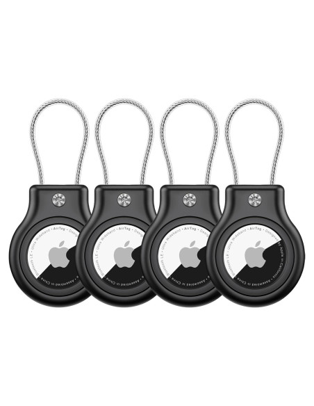 Soporte Impermeable Ljusmicker para AirTag - 4 Fundas Antipérdida