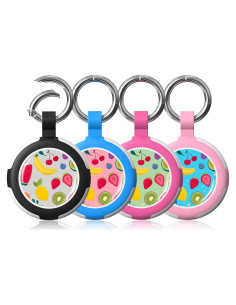 Estuche Protector para AirTag WhoseID Impermeable Banana