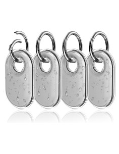 Funda impermeable IPX8 para Samsung Galaxy SmartTag2 - 4 unidades