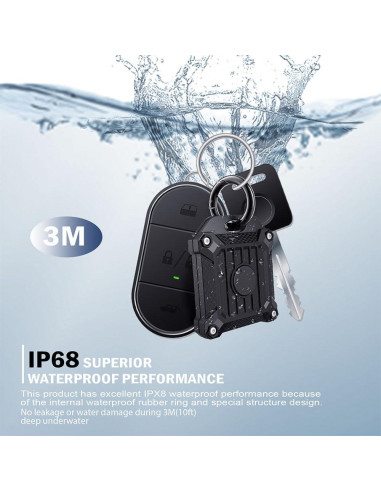 Cubierta protectora CMZZ para Tile Mate 2022/2024 - Negro