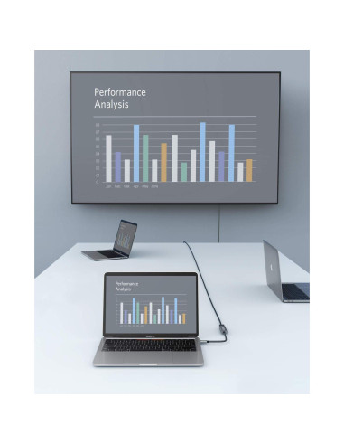 Adaptador HDMI 8K/4K VOLT PLUS TECH USB-C Thunderbolt 3/4