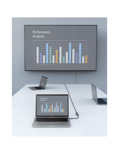 Adaptador HDMI 8K/4K VOLT PLUS TECH USB-C Thunderbolt 3/4