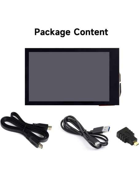 Pantalla LCD táctil Waveshare 3.5" 480x800 para Raspberry Pi Pantalla LCD táctil Waveshare 3.5" 480x800 para Raspberry Pi