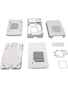 Caja MaticBox para Raspberry Pi 3 / Pi 2 / Tinker Board - Apilable, Montaje Universal, Ventilador Compatible 2