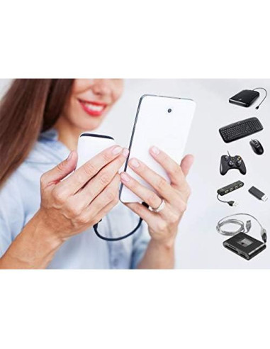 Adaptador OTG MicroUSB 2.0 Tek Styz para Raspberry Pi Zero