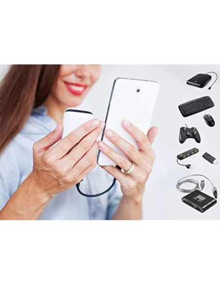 Adaptador OTG MicroUSB 2.0 Tek Styz para Raspberry Pi Zero