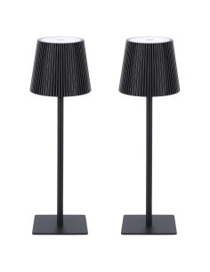 Lámpara de Mesa Inalámbrica LUTEC 6000mAh Ajustable 2 Alturas