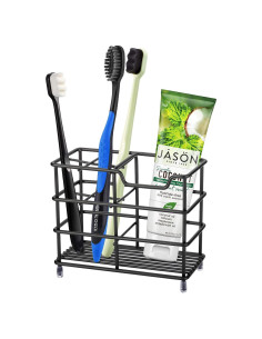Soporte para Cepillos de Dientes Urbanstrive Acero Inoxidable Negro