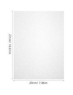 Hoja de Agua Ripple VILLCASE 27x20 cm 5 Hojas Decoración 2