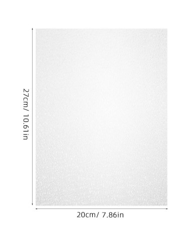 Hoja de Agua Ripple VILLCASE 27x20 cm 5 Hojas Decoración