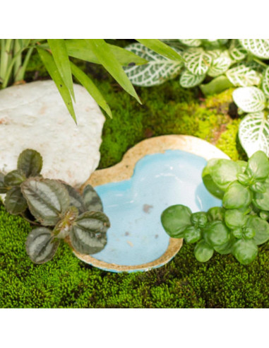 Hoja de Agua Ripple VILLCASE 27x20 cm 5 Hojas Decoración