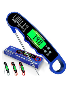 Termómetro Digital de Carne PAWPRO IP67, Lectura Instantánea