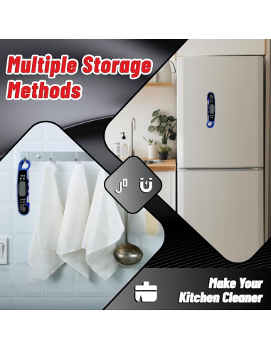 Termómetro Digital de Carne PAWPRO IP67, Lectura Instantánea