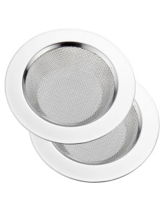 Colador de Fregadero LASSHSWA Acero Inoxidable 2 PCS 11.43 cm
