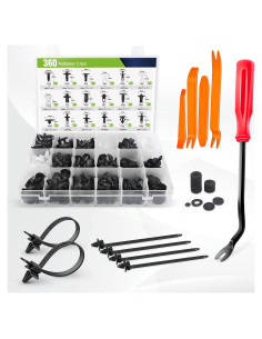 Kit de Clips de Retención Frokom 415pcs Nylon Automóvil