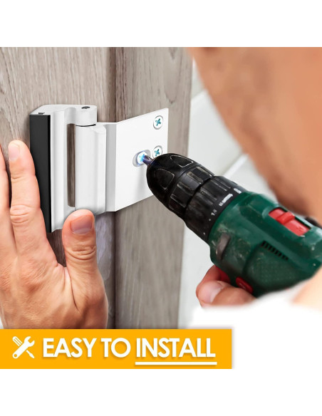 Cerradura de refuerzo de seguridad EverPlus para puertas - A prueba de niños