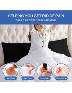 Almohada de Cuerpo Completo YZ HOME Espuma Viscoelástica 50.8x137.2cm 2