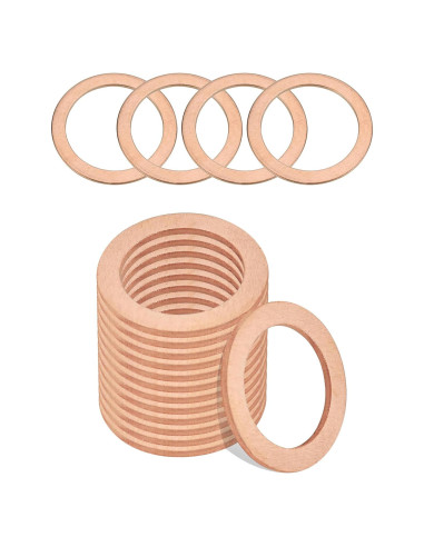 15 Juntas de Drenaje de Aceite Cobre 14mm SCUARI