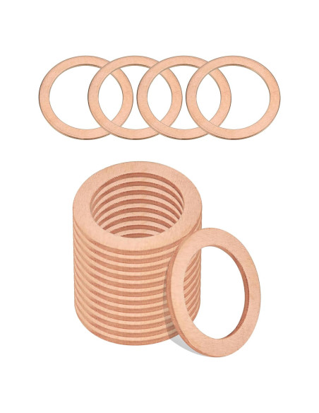 15 Juntas de Drenaje de Aceite Cobre 14mm SCUARI