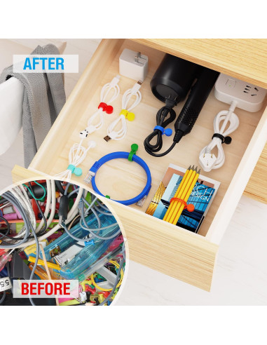 Correas Magnéticas de Silicona FRKNER 22.86 cm Reutilizables 12 Pzs