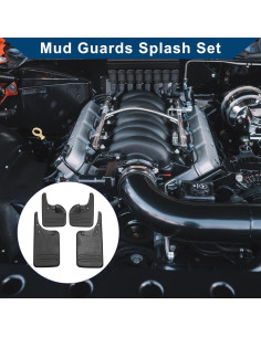 Guardabarros Hihaha para Toyota Hilux 2005-2013 - 1 Juego 2