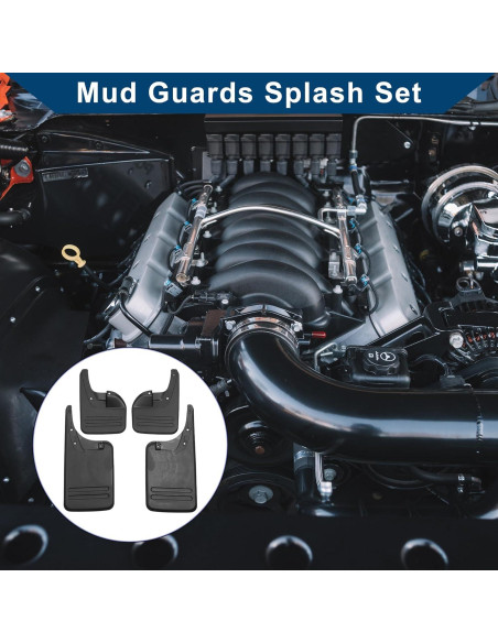 Guardabarros Hihaha para Toyota Hilux 2005-2013 - 1 Juego