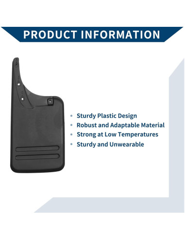 Guardabarros Hihaha para Toyota Hilux 2005-2013 - 1 Juego