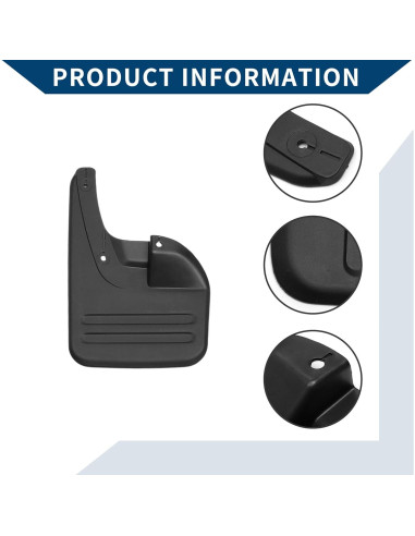 Guardabarros Hihaha para Toyota Hilux 2005-2013 - 1 Juego