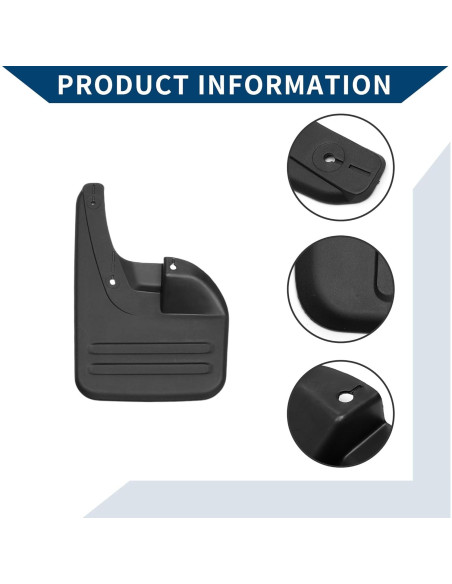 Guardabarros Hihaha para Toyota Hilux 2005-2013 - 1 Juego