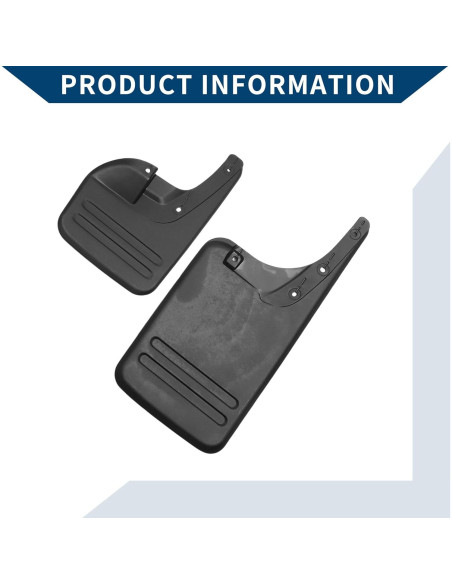 Guardabarros Hihaha para Toyota Hilux 2005-2013 - 1 Juego