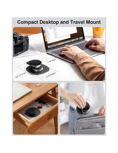 Soporte Magnético para Teléfono NINEFATICS Ajustable 360