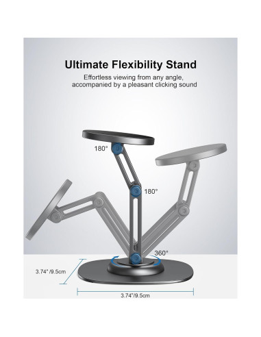 Soporte Magnético para Teléfono NINEFATICS Ajustable 360