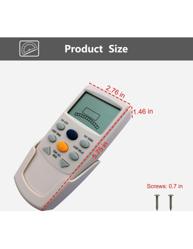 Control Remoto FAN-9T Hampton Bay con Temporizador y LCD