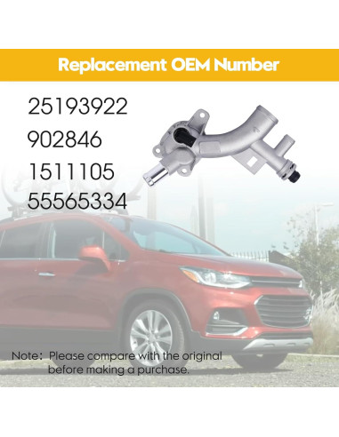 Salida de Agua Refrigerante Ozikutech para Chevy y Buick