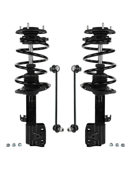 Amortiguadores y Barras Estabilizadoras Detroit Axle 2014-2019 Toyota Corolla