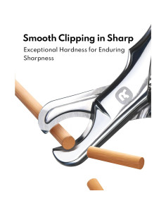 Cortauñas Profesionales HomeRunPet NC20 - Acero Inoxidable, Mango Ergonómico 2