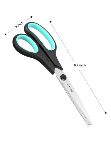 Paquete de 3 Tijeras iBayam 20.32 cm Alta Resistencia Afiladas