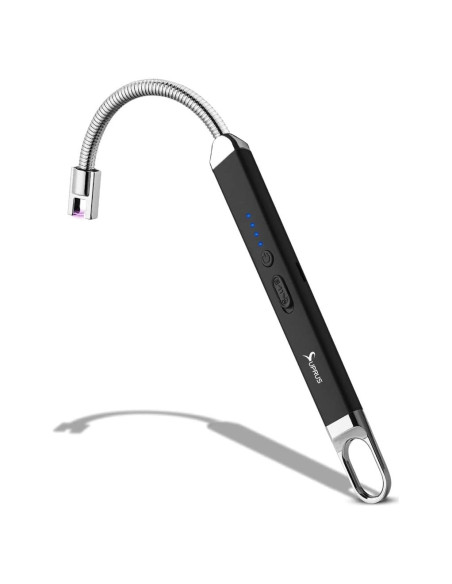 Encendedor Eléctrico SUPRUS Recargable USB Cuello Flexible 15.2cm