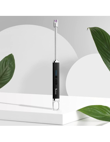 Encendedor Eléctrico SUPRUS Recargable USB Cuello Flexible 15.2cm