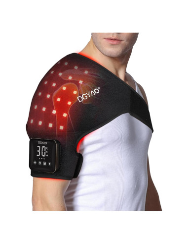 Terapia de Luz Roja Inalámbrica DGQY para Hombro 4000mAh