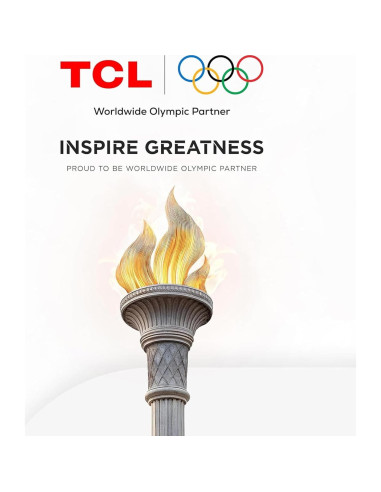 Ventilador de Techo TCL HFSB-60000AD 52" Blanco con Luz LED y Control Remoto