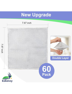 Paño de Limpieza Eakenzy WDR-60 Sin Rayas 20x20 cm - 60 Unidades 2